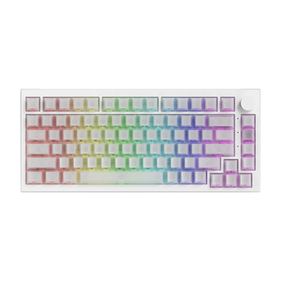 Akko - 5075 V5-HE Glassy Carbon Fiber (TMR) - Klawiatura Magnetyczna