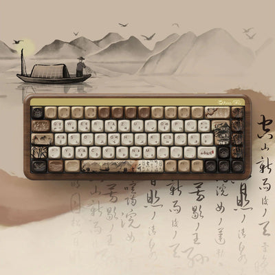 Akko - MU01 Mountain Seclusion Wooden Mechanical Keyboard - Drewniana Klawiatura Mechaniczna