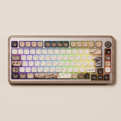 Akko - MU02 Mountain Seclusion Wooden Mechanical Keyboard - Drewniana Klawiatura Mechaniczna