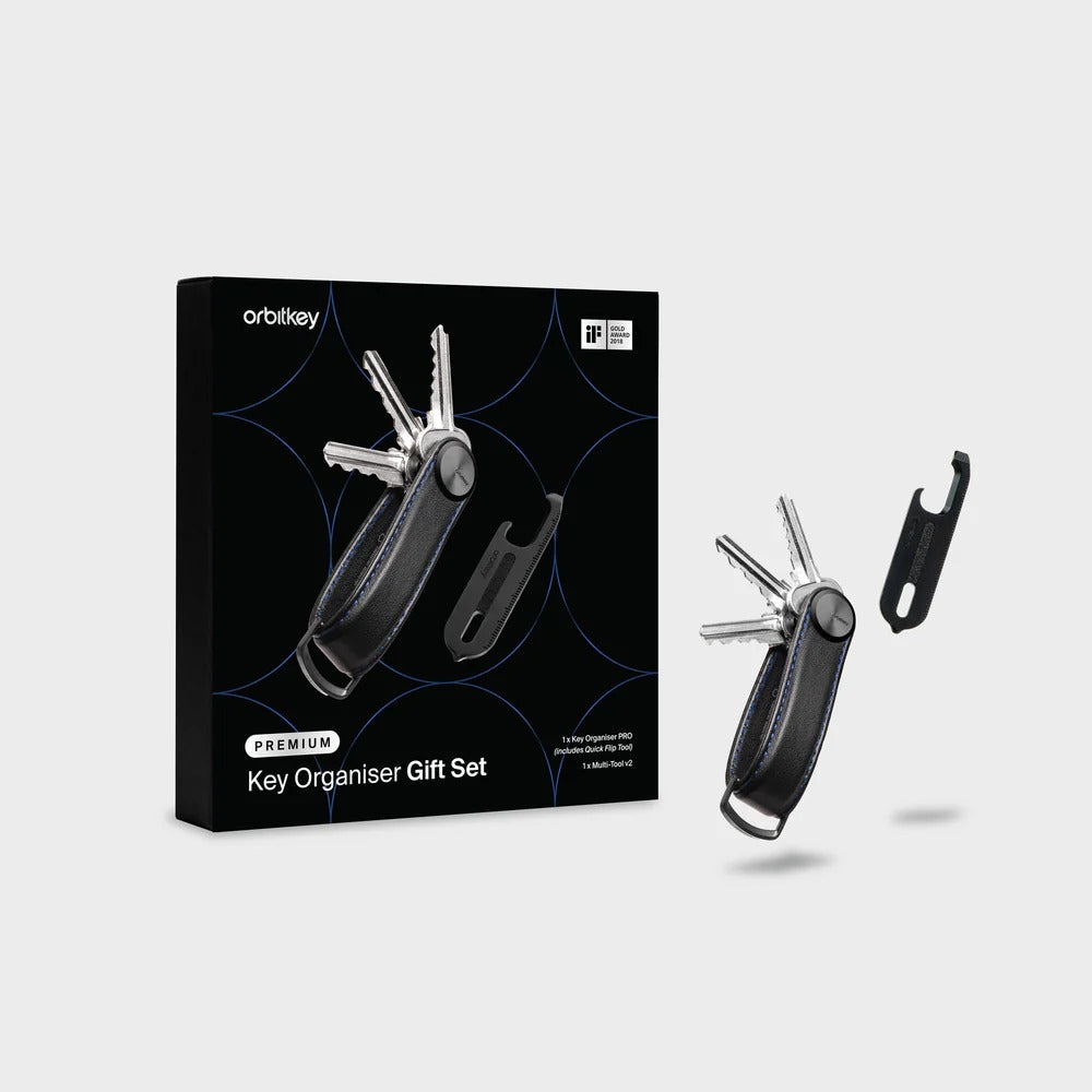 Orbitkey - Key Organiser Pro + Multi-Tool v2 Set - Zestaw Organizer do Kluczy Pro + Multitool