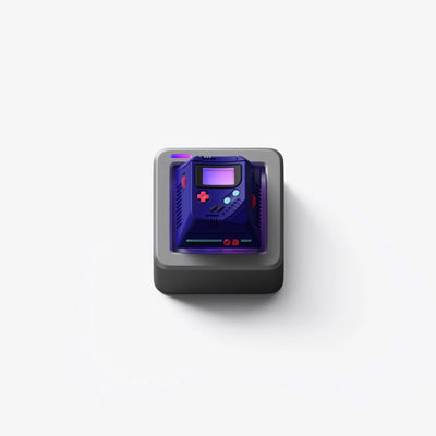 NuPhy x ZMKC - Game Boy Cherry Profile Resin Keycaps - Rzemieślniczy Keycap z Żywicy