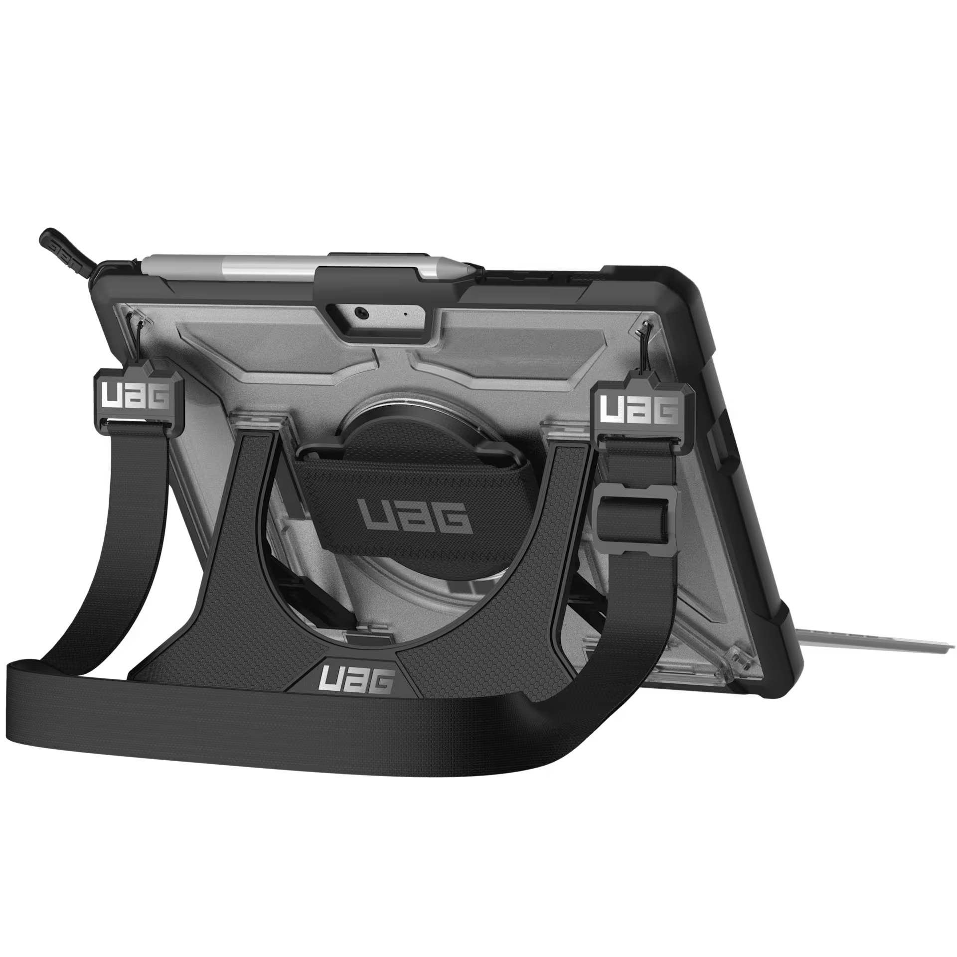 UAG - Plasma Series Surface Go 4 with Hand Strap & Shoulder Strap Case - Etui z Paskiem na Rękę i Ramię