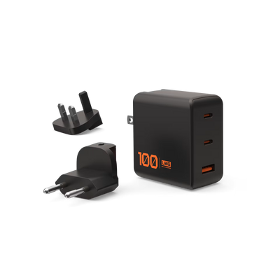 UAG - SRGE (WW) 100W 3 Port Wall Charger - Ładowarka Sieciowa