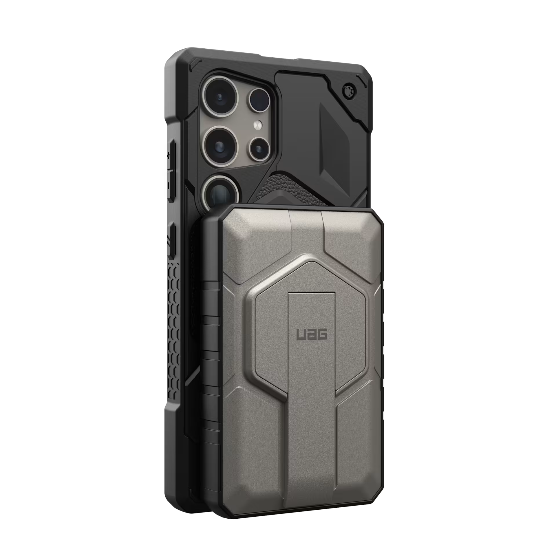 UAG - SRGE Rugged 10K Wireless Power Bank With Stand and MagSafe - Powerbank z Podpórką