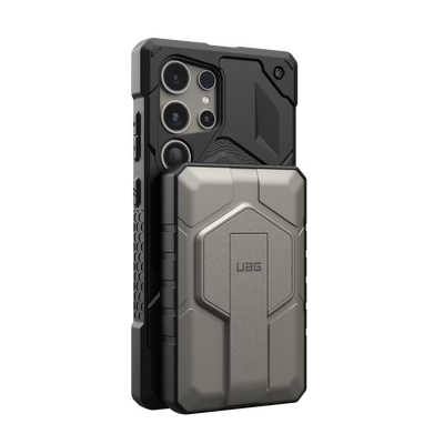 UAG - SRGE Rugged 10K Wireless Power Bank With Stand and MagSafe - Powerbank z Podpórką