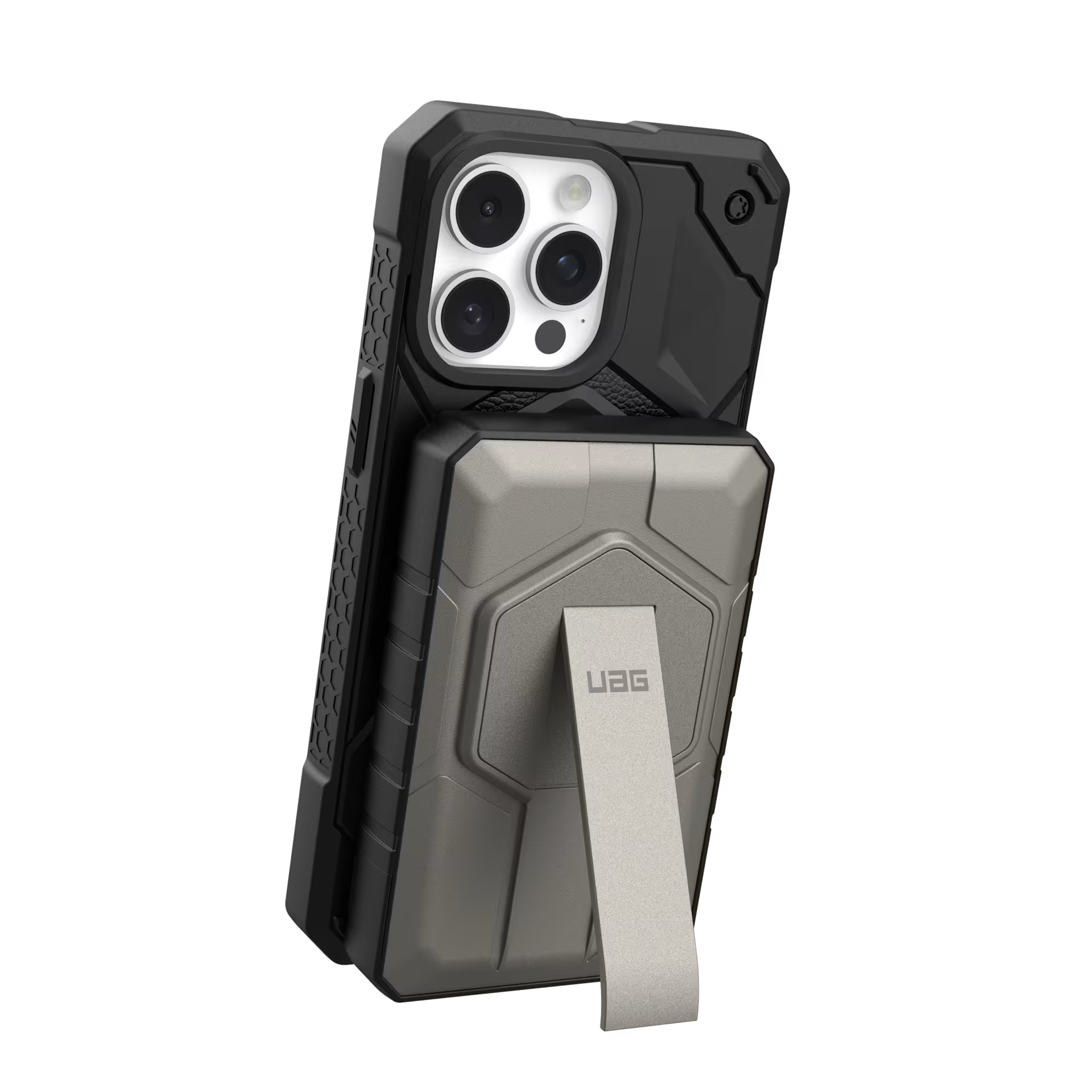 UAG - SRGE Rugged 10K Wireless Power Bank With Stand and MagSafe - Powerbank z Podpórką