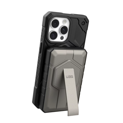 UAG - SRGE Rugged 10K Wireless Power Bank With Stand and MagSafe - Powerbank z Podpórką