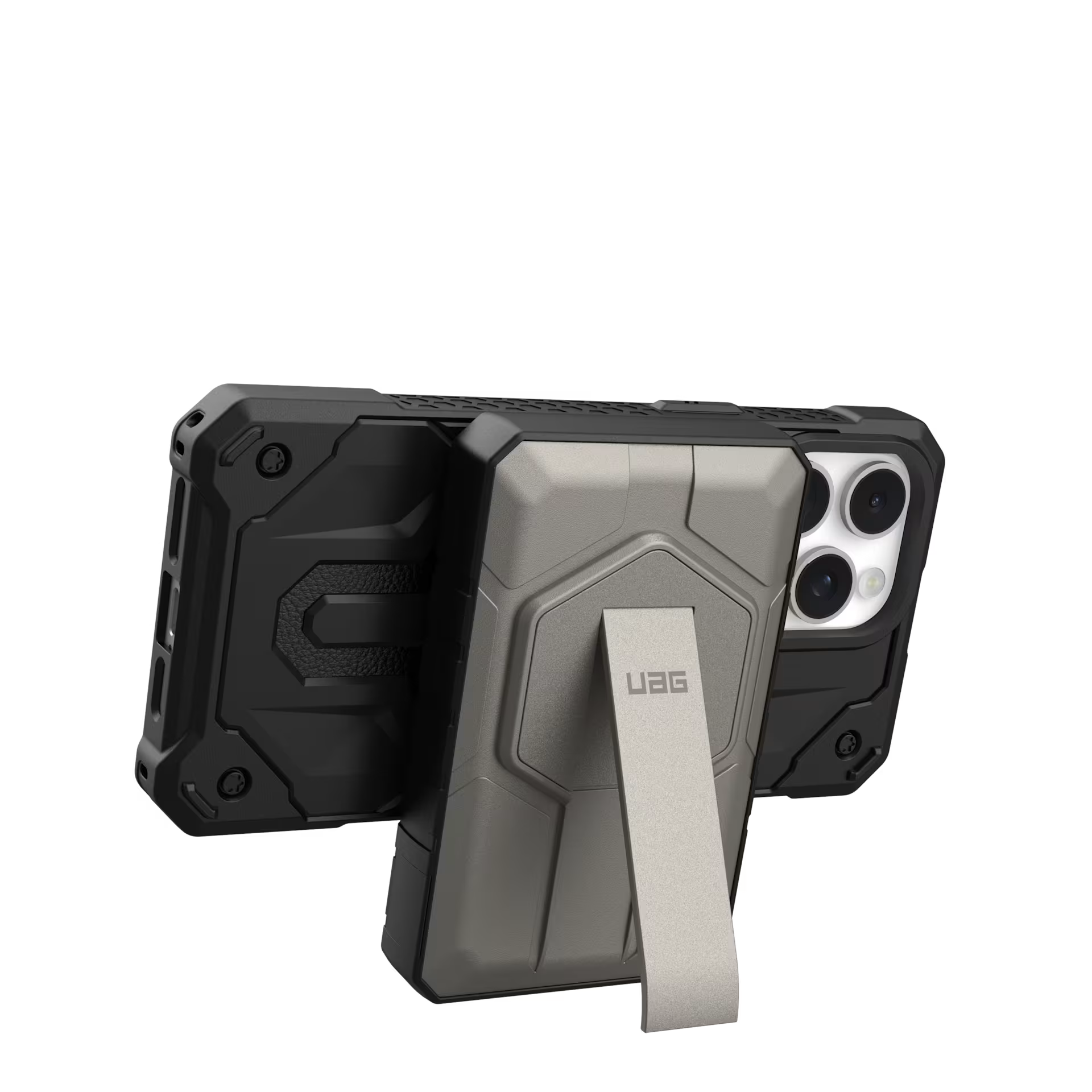 UAG - SRGE Rugged 10K Wireless Power Bank With Stand and MagSafe - Powerbank z Podpórką