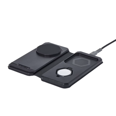 UAG - SRGE 3-in-1 Travel/Desktop Charger + Case - Składana Ładowarka MagSafe z Etui