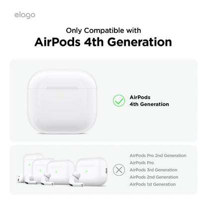 Elago - Liquid Hybrid Hang Case for AirPods 4 - Silikonowe Etui na AirPods 4