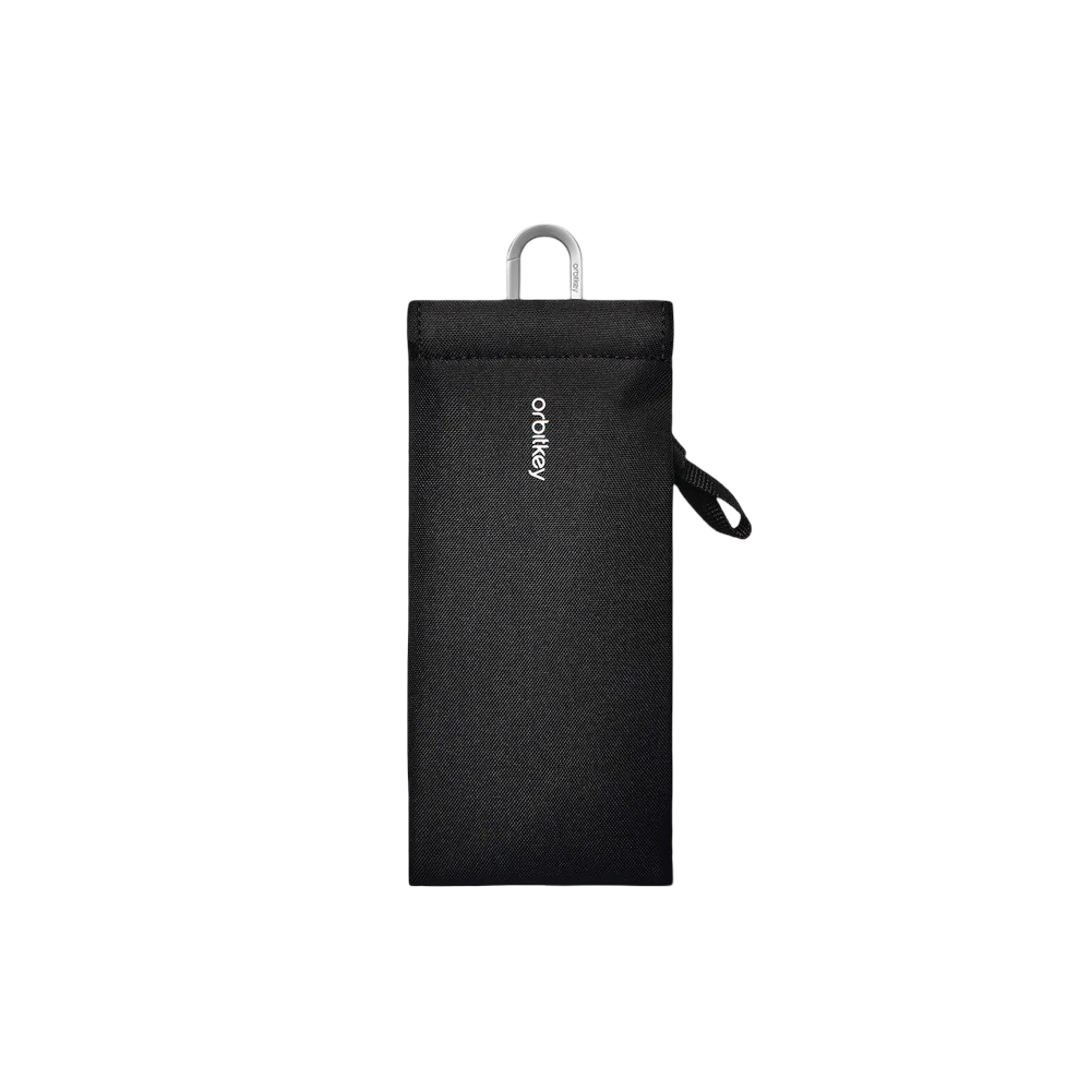 Orbitkey - Clip-on Glasses Pouch - Miękkie Etui Na Okulary Z Karabińczykiem