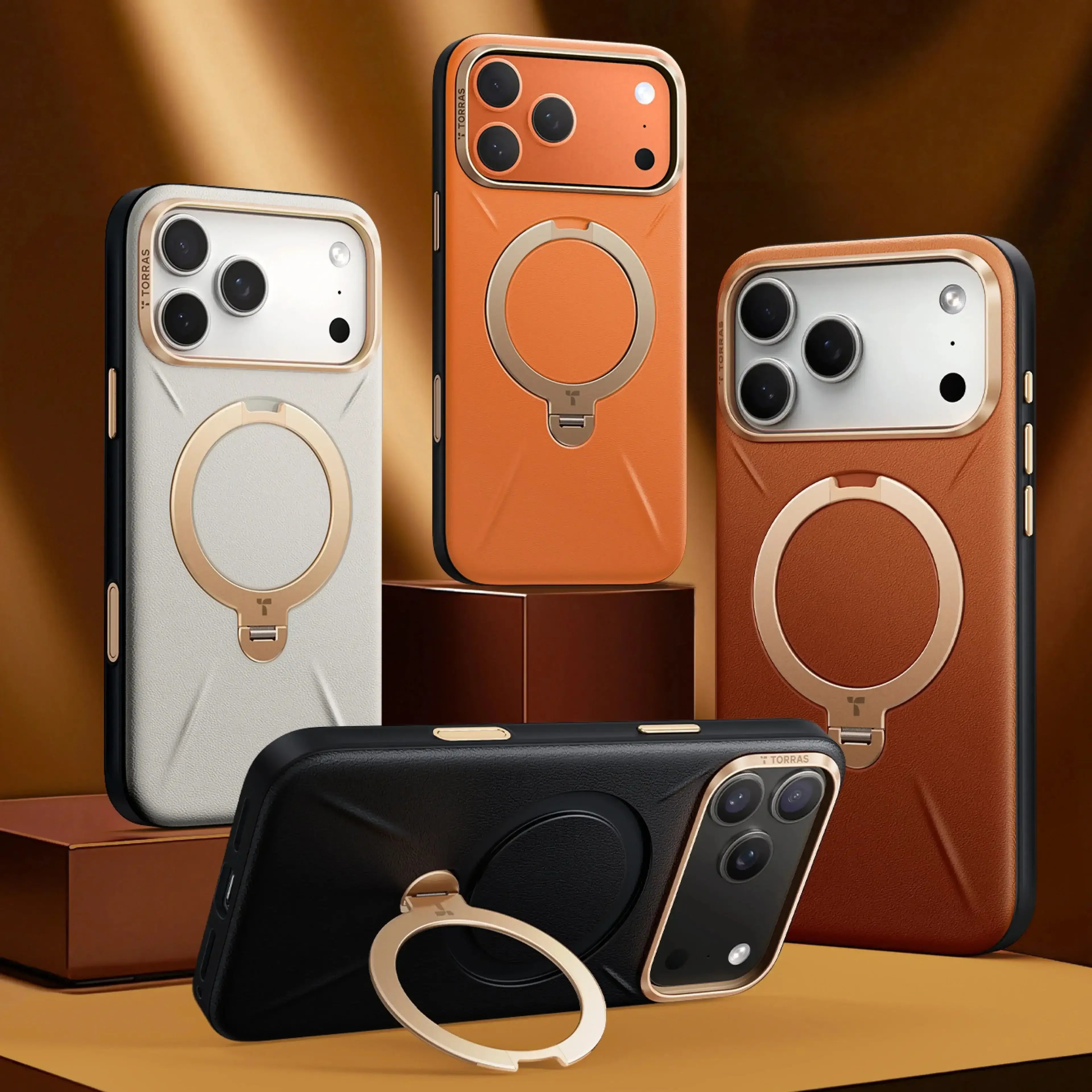 Torras - Ostand Q3 VegSkin for iPhone 17 Pro / Pro Max - Etui do iPhone
