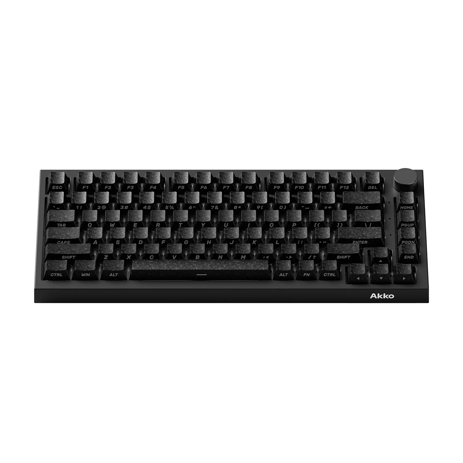 Akko - 5075 V5-HE Glassy Carbon Fiber (TMR) - Klawiatura Magnetyczna