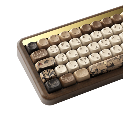 Akko - MU01 Mountain Seclusion Wooden Mechanical Keyboard - Drewniana Klawiatura Mechaniczna
