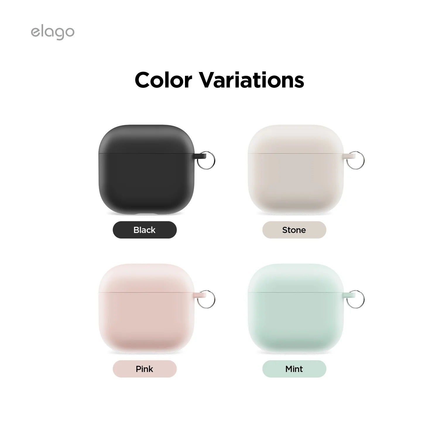 Elago - Liquid Hybrid Hang Case for AirPods 4 - Silikonowe Etui na AirPods 4