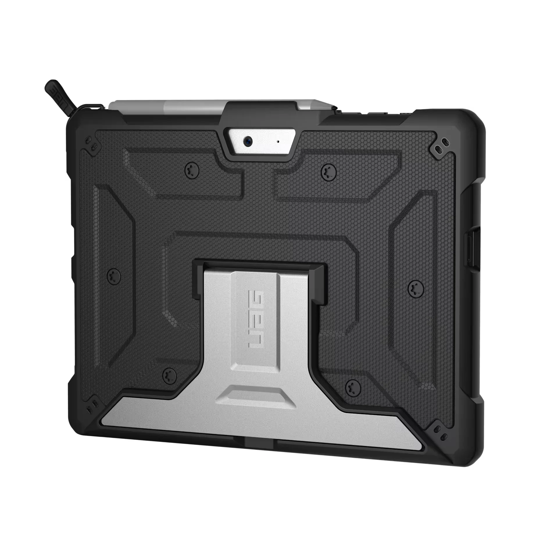 Odporna obudowa UAG na tablet z uchwytem, idealna do home office i biura