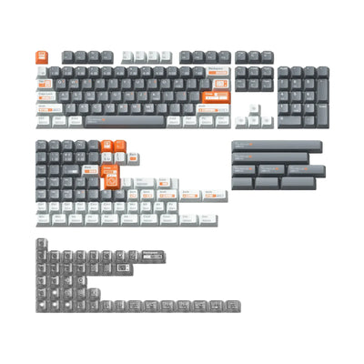 NuPhy - The EM Lab Cherry Profile Dye-sub PBT Keycaps - Keycapy PBT Cherry Profile The EM Lab