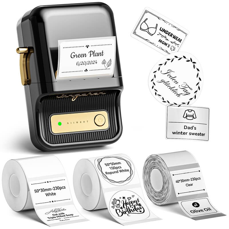 Niimbot -  2inch Thermal Label Printer B21 Pro - Drukarka Termiczna B21 Pro