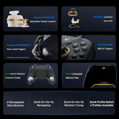 Flydigi - Vader 5S Wired Controller for Xbox - Kontroler Przewodowy Xbox do Gier Vader 5S