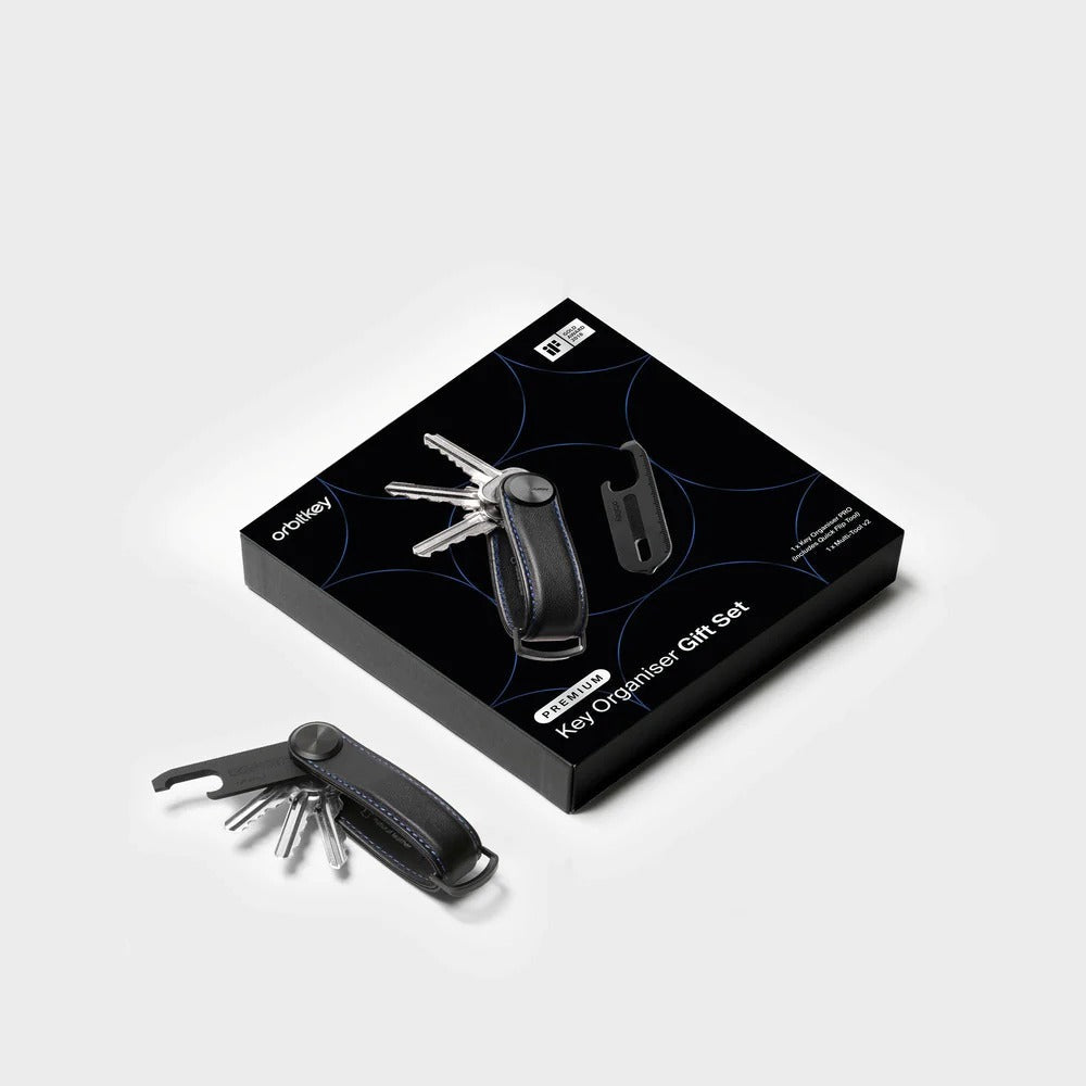 Orbitkey - Key Organiser Pro + Multi-Tool v2 Set - Zestaw Organizer do Kluczy Pro + Multitool