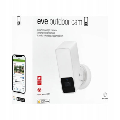 Eve - Outdoor Cam - Zewnętrzna Kamera Monitorująca z Czujnikiem Ruchu