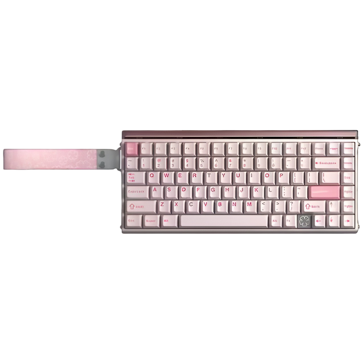 AULA - Hero 75HE - High-Performance Magnetic Switch Keyboard Pink - Magnetyczna Klawiatura Gamingowa