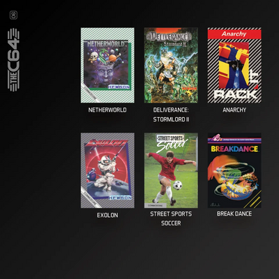 Evercade - THE64 Collection 3 - Zestaw Gier Retro