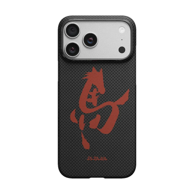 PITAKA - Ink Horse Painting Edge Case Ink Rhythm - Ultracienkie Etui do iPhona
