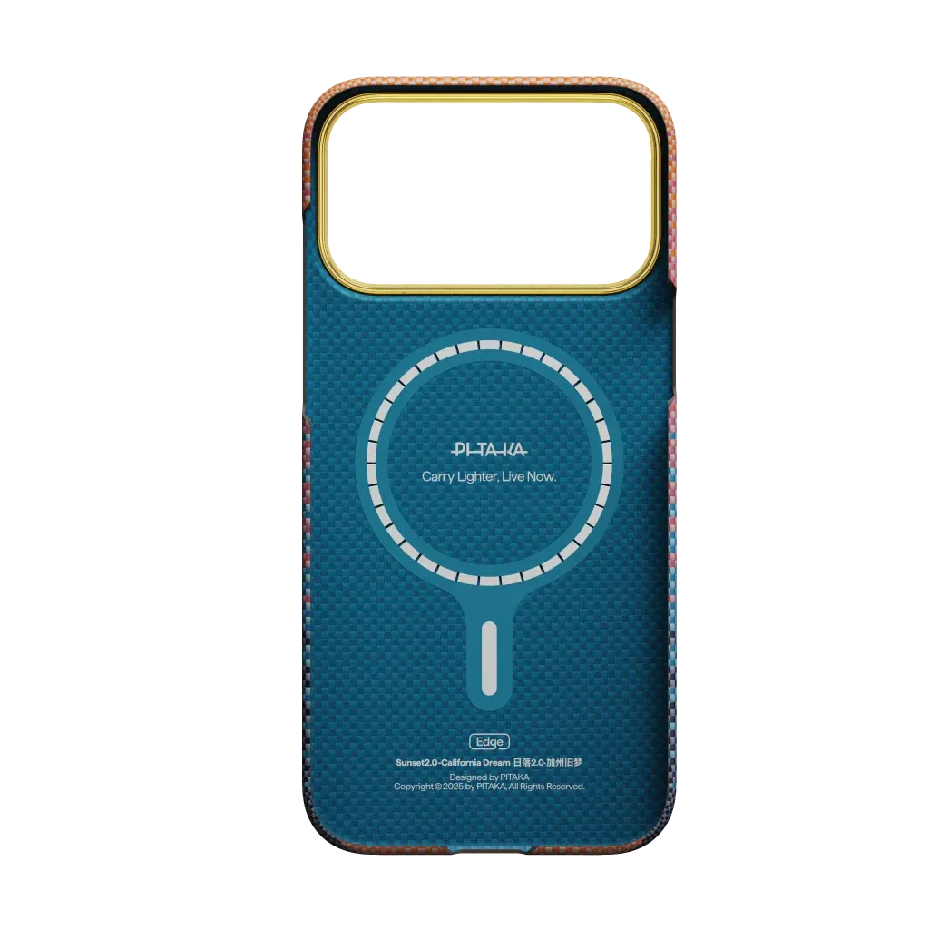 PITAKA - Sunset 2.0-California Dream 05 Edge Case - Ultracienkie Etui do iPhona