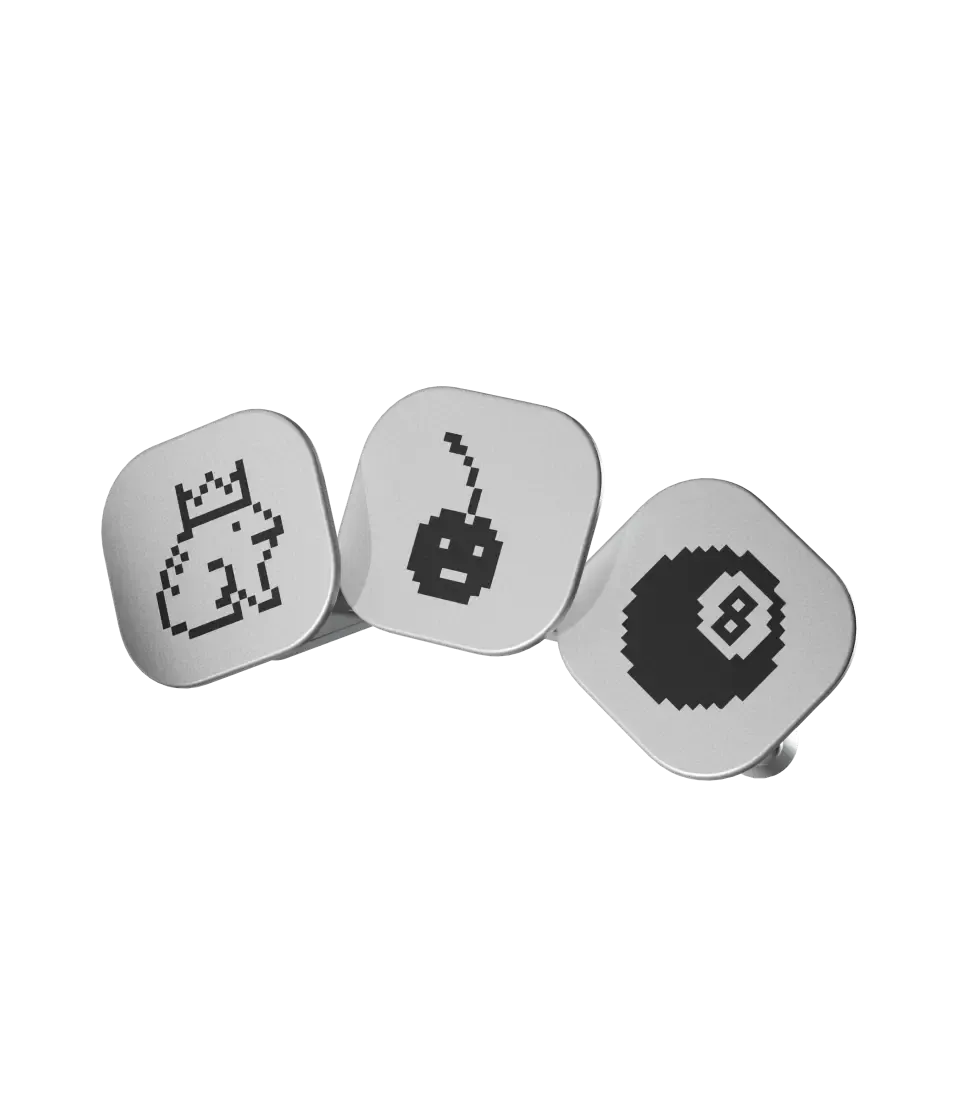 Ledger - Nano Gen5 Badges - Przypinki na Portfel do Kryptowalut