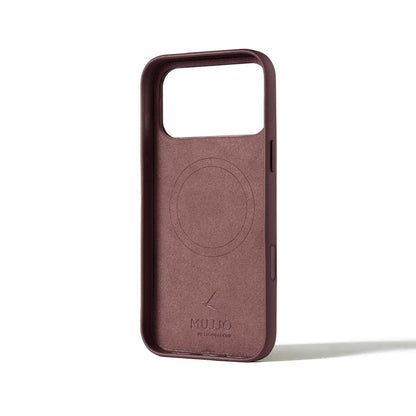 Mujjo - Full Leather Case for iPhone 17 / Air / Pro / Pro Max - Etui Skórzane do iPhone