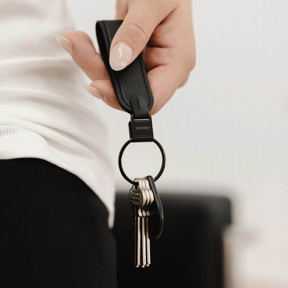 Orbitkey - Leather Loop Keychain - Skórzany Brelok Na Klucze