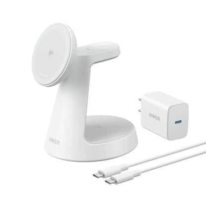 Anker - MagGo Wireless Charging Station (3-in-1, Dock Stand)