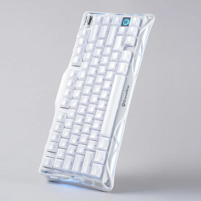 GravaStar - Mercury K1 Opaline White - Wireless Mechanical Keyboard Special Edition - Klawiatura Mechaniczna