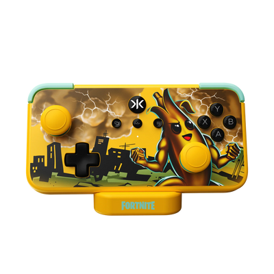 CRKD - NEO S Peely / Raven Fortnite Edition with Charging Dock - Kontroler Bezprzewodowy ze Stacją Ładującą