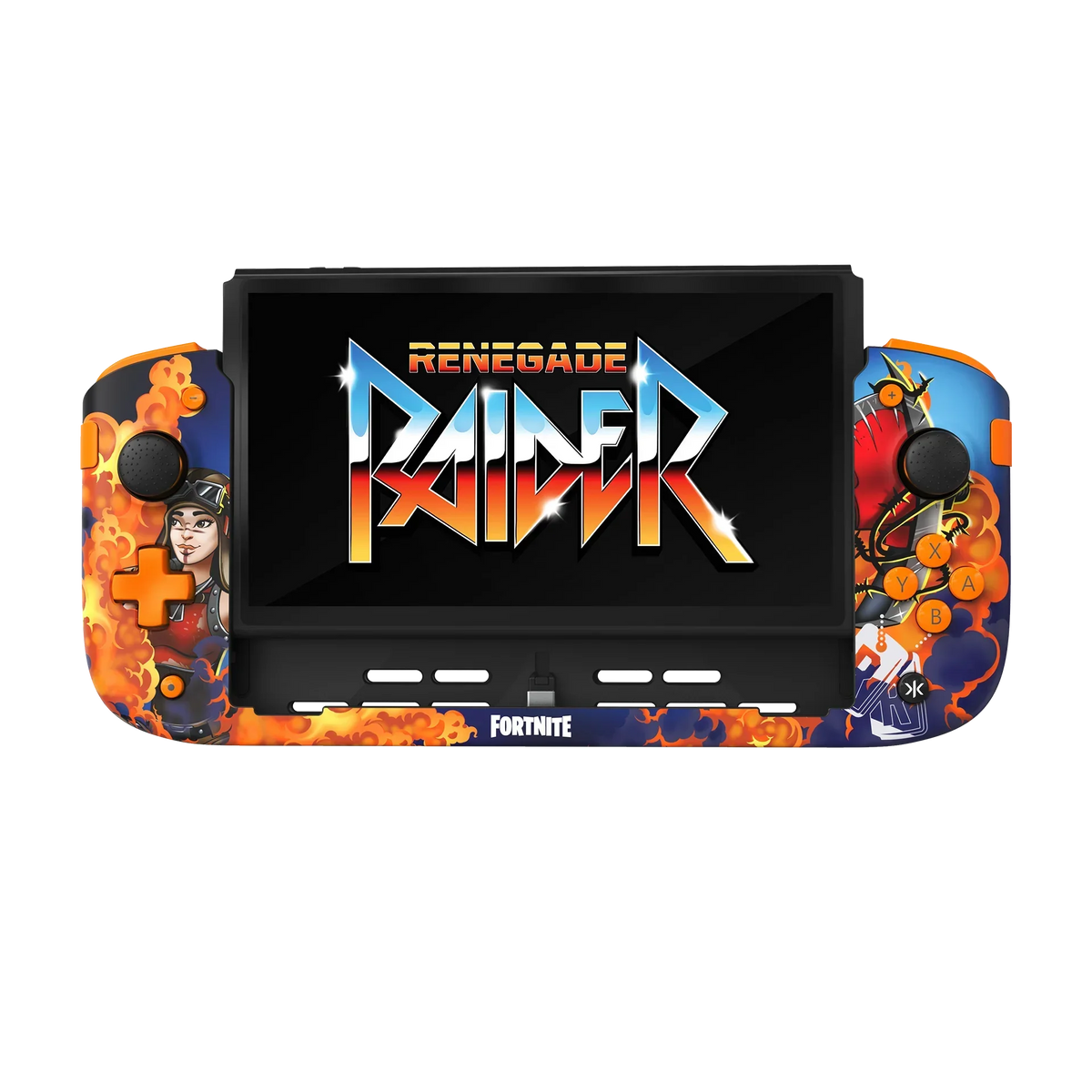CRKD - Nitro Deck+ Fortnite Renegade Raider Edition - Kontroler Bezprzewodowy do Nintendo Switch