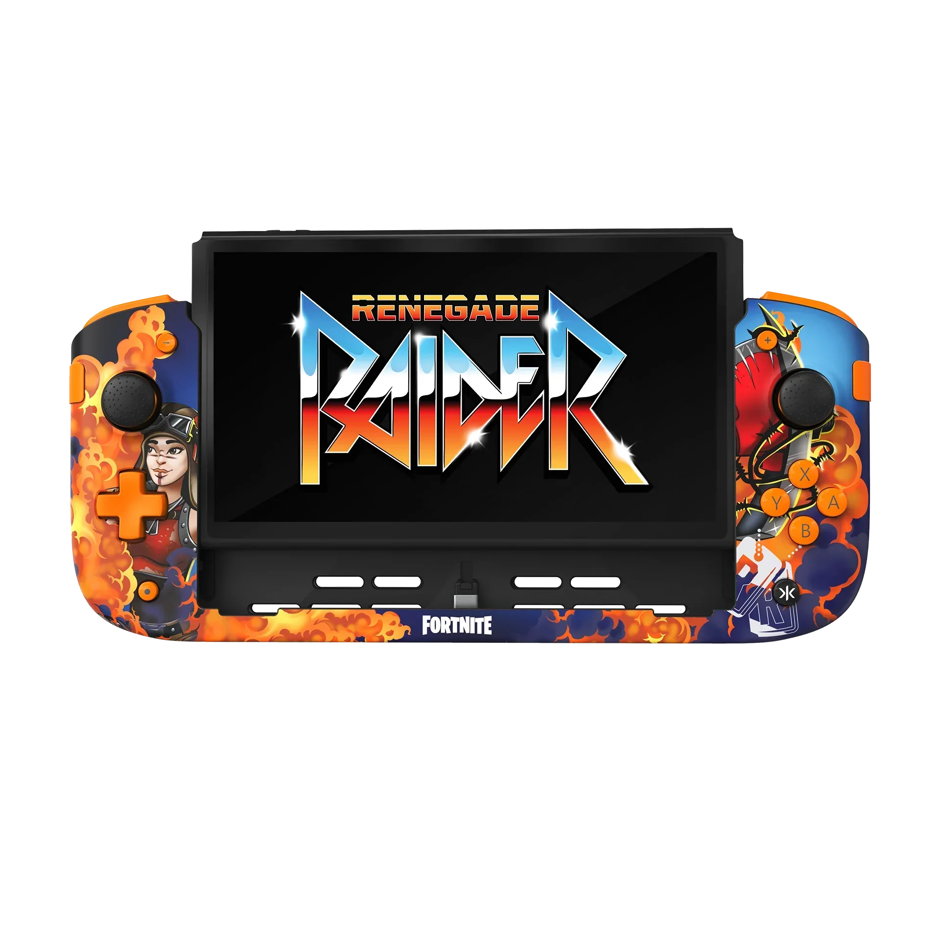 CRKD - Nitro Deck+ Fortnite Renegade Raider Edition - Kontroler Bezprzewodowy do Nintendo Switch