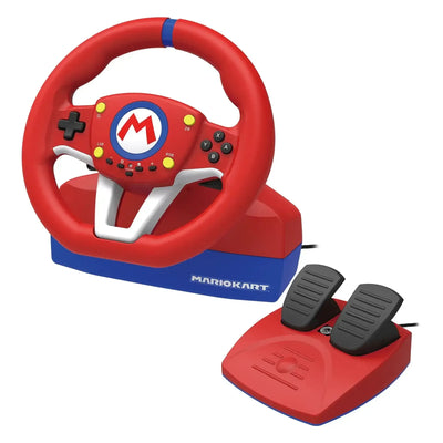 HORI - Mario Kart Racing Wheel Pro Mini for Nintendo Switch - Kierownica Wyścigowa z Pedałami