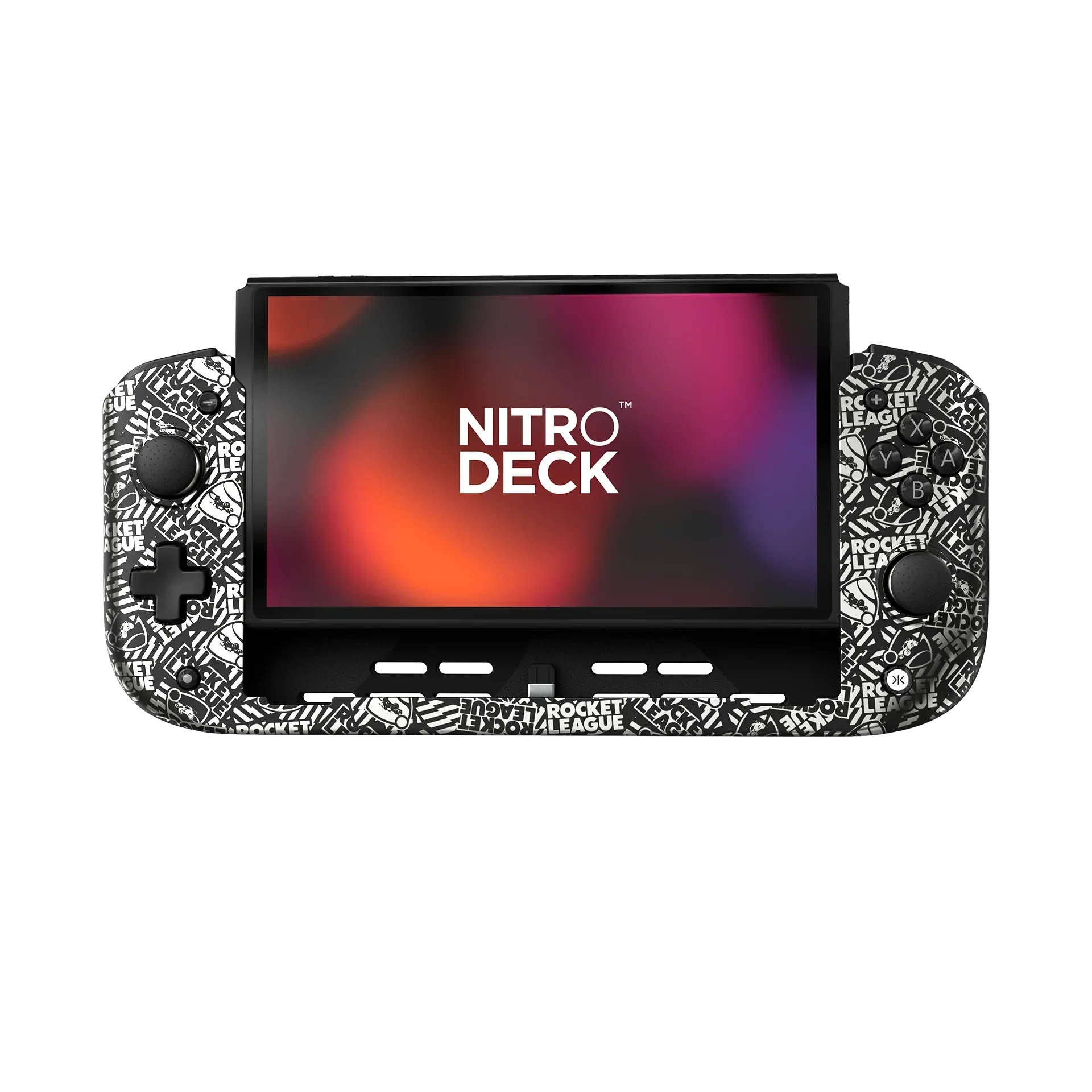 CRKD - Nitro Deck Rocket League Silver Edition - Kontroler Bezprzewodowy do Nintendo Switch