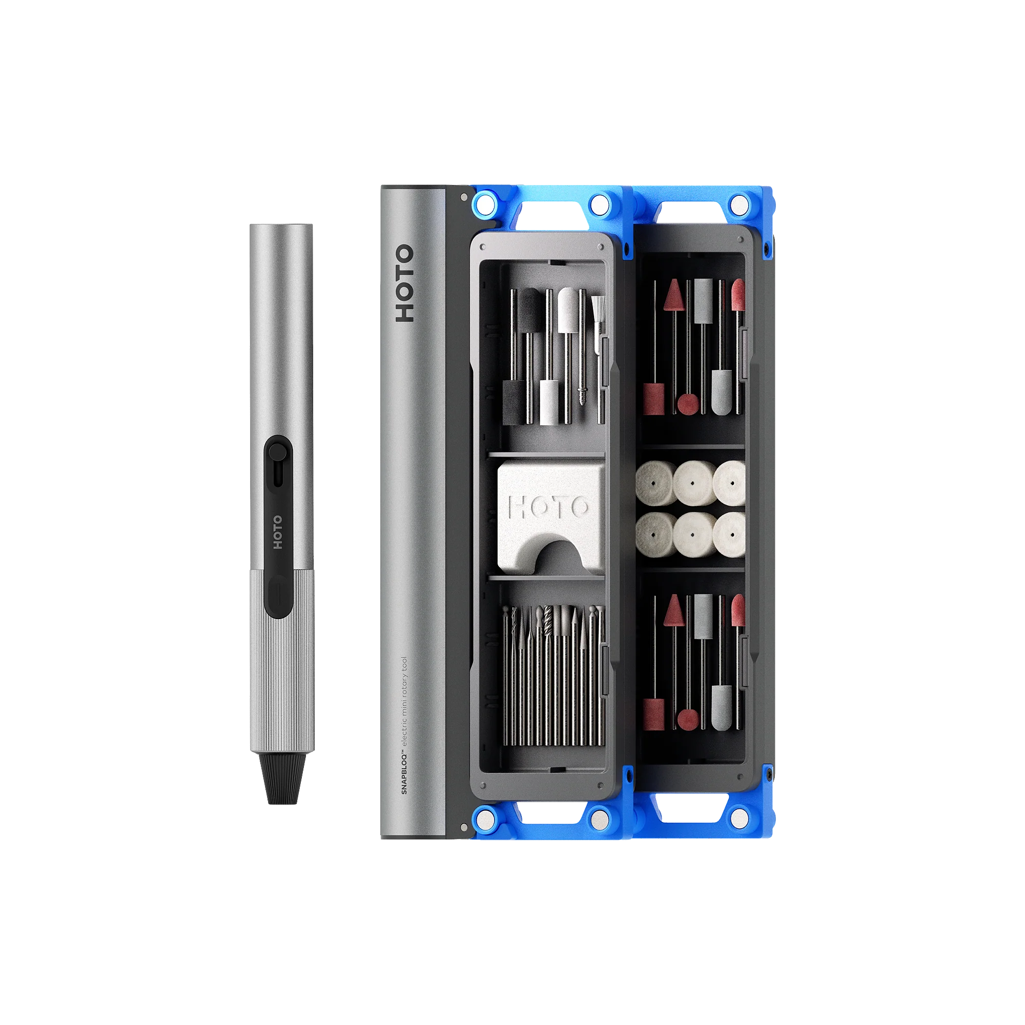 Hoto - SNAPBLOQ™ R-A04 Electric Mini Rotary Tool Kit (38-Piece) - Wielofunkcyjna Miniszlifierka z Zestawem Akcesorii