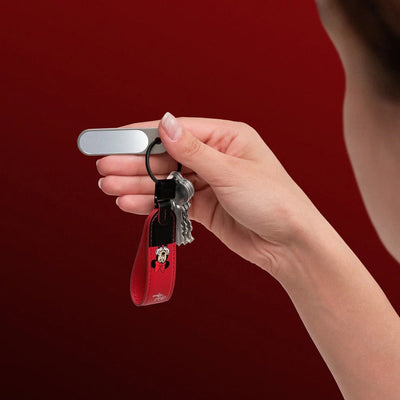Orbitkey X Disney - Minnie Mouse Loop Keychain + Nail File & Mirror Kit - Minnie Mouse Brelok Loop + Pilniczek Do Paznokci I Lusterko