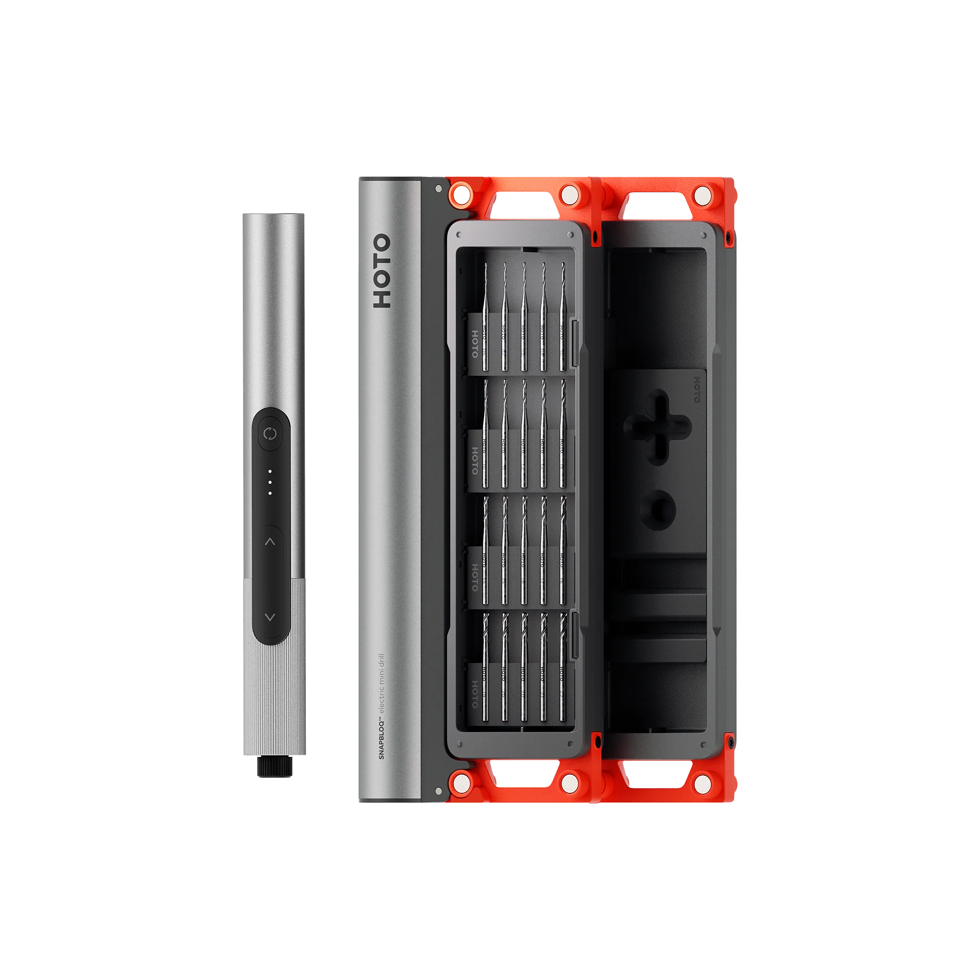 Hoto - SNAPBLOQ™ D-A03 - Electric Mini Drill Set (20-Piece) - Precyzyjna Mini Wiertarka Bezszczotkowa
