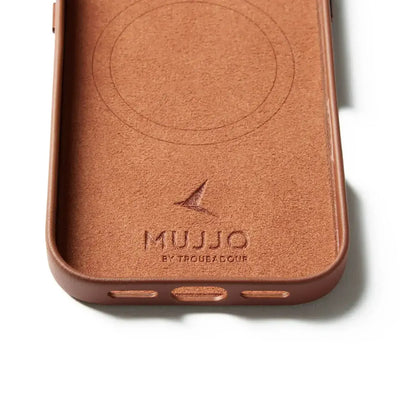 Mujjo - Full Leather Case for iPhone 17 / Air / Pro / Pro Max - Etui Skórzane do iPhone