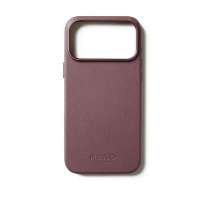 Mujjo - Full Leather Case for iPhone 17 / Air / Pro / Pro Max - Etui Skórzane do iPhone