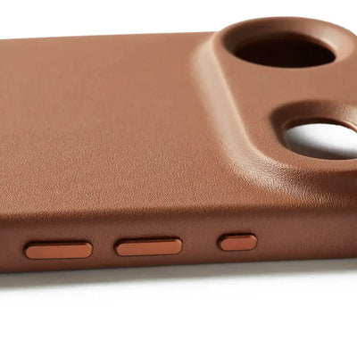 Mujjo - Full Leather Case for iPhone 17 / Air / Pro / Pro Max - Etui Skórzane do iPhone