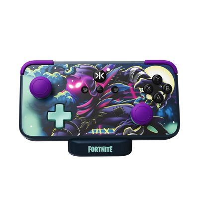 CRKD - NEO S Peely / Raven Fortnite Edition with Charging Dock - Kontroler Bezprzewodowy ze Stacją Ładującą