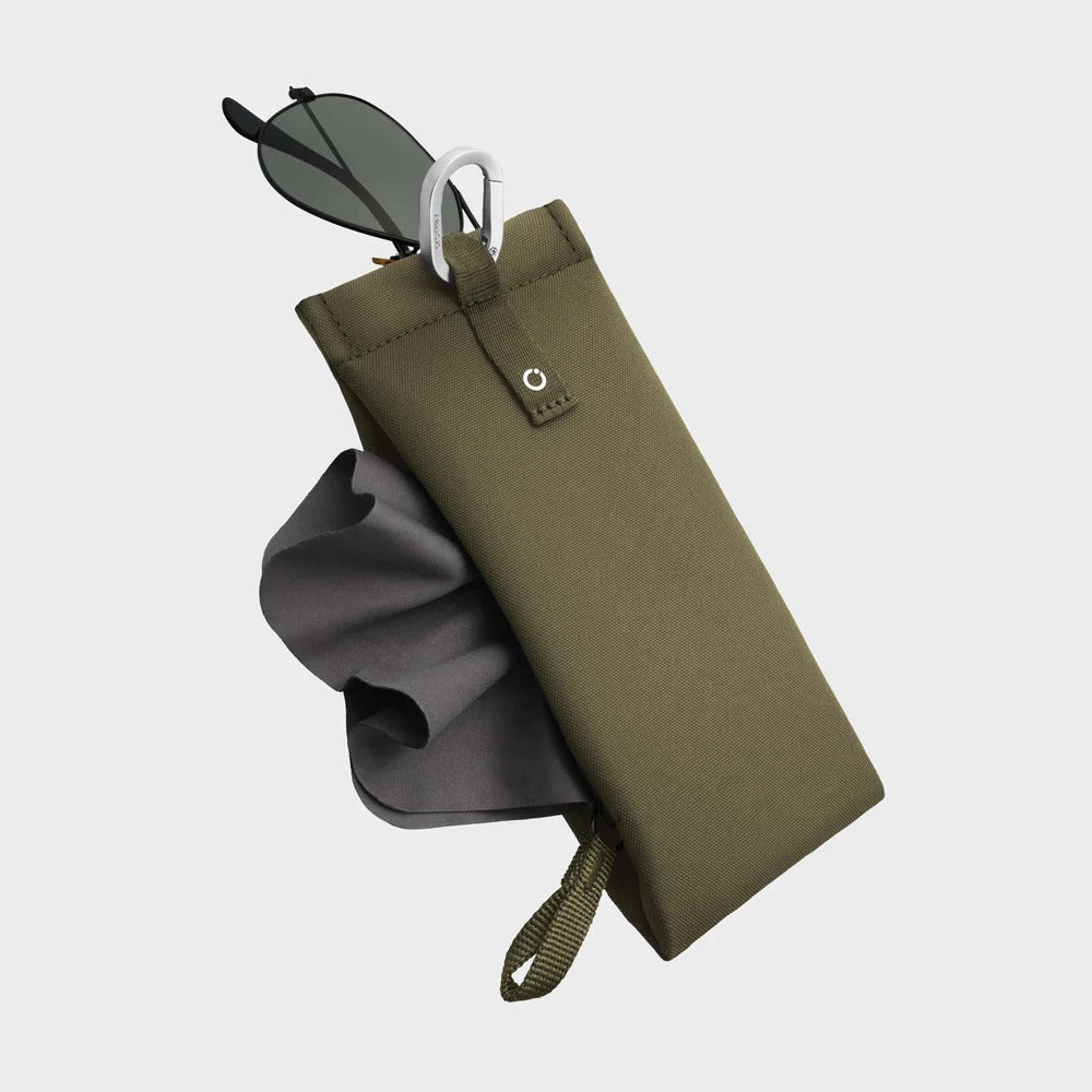 Orbitkey - Clip-on Glasses Pouch - Miękkie Etui Na Okulary Z Karabińczykiem