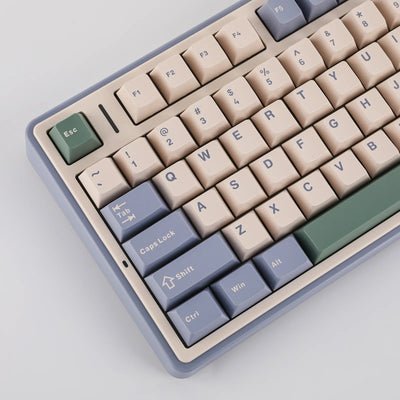 AULA - F75 Wireless Mechanical Keyboard - Bezprzewodowa Klawiatura Mechaniczna - Cedar Green