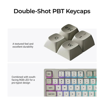 Keychron - C1 Pro 8K QMK Wired Custom Mechanical Keyboard