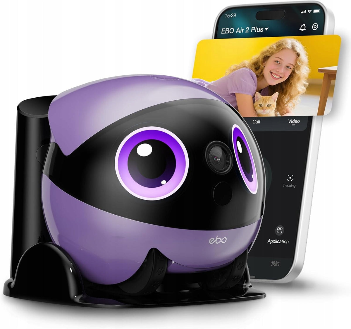 EnaBot - EBO AIR 2 Plus - Mobilny Robot Monitorujący